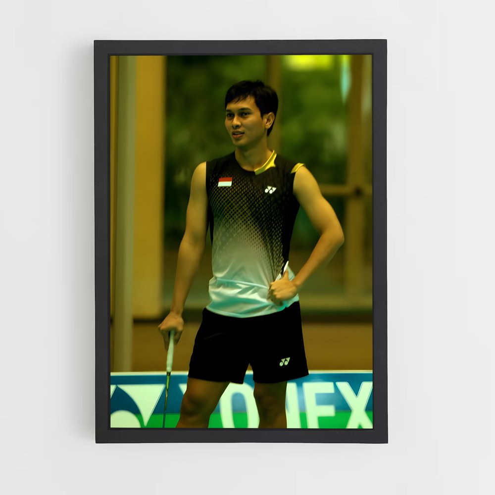 Poster Ace of Tennis – affiche Badminton (vue 2)